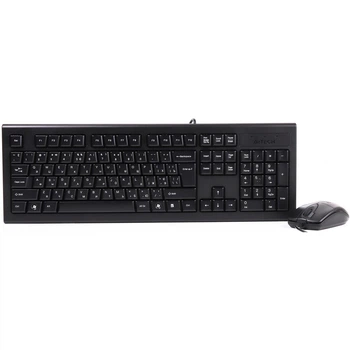 Комплект клавиатура и мышь A4Tech KRS-8520D проводной Black (KRS-8520D Black)