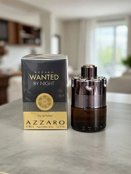 Мужские духи Azzaro Wanted By Night 100 мл, корица, табак, кожа, ваниль, насыщенный вечерний шлейф