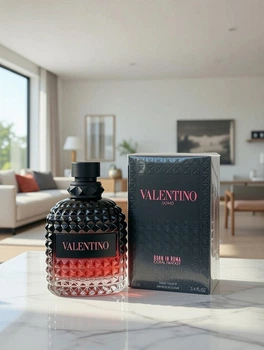 Парфуми Valentino Born In Roma Uomo Coral Fantasy чоловічі, деревно-східний аромат бергамот, яблуко, тютюн, шлейф і стійкість