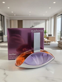 Euphoria Calvin Klein парфуми жіночі, чуттєва амброво-квіткова композиція з гранатом, лотосом і чорною орхідеєю