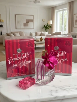 Женские духи Victoria’s Secret Bombshell In Bloom, фрезия, красное яблоко, водяная лилия, цветочный шлейф