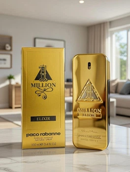 Paco Rabanne 1 Million Elixir парфуми чоловічі, розкішний солодко-деревний шлейф з яблуком, трояндою, ваніллю та кедром