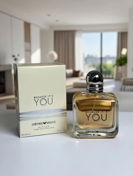 Because It’s You Emporio Armani духи женские, сладкий фруктово-цветочный шлейф: малина, роза, ваниль