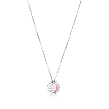 Подвеска Tifanny Silver-Pink