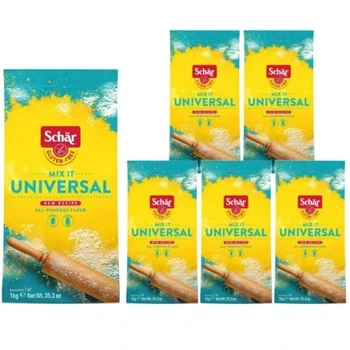 Набір 5 штук SCHAR Mix IT universal безглютенове борошно мука 1кг