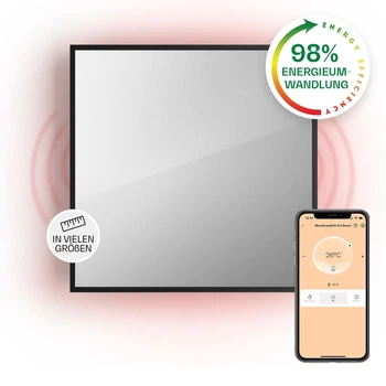 Инфракрасный обогреватель зеркало Klarstein La Palma Smart 500 Вт (10039827)