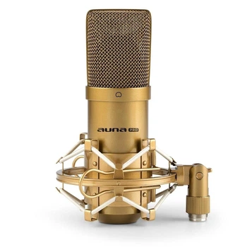 Конденсаторный микрофон Auna MIC-900WH-LED, USB (10031503)