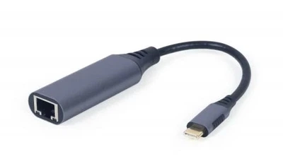 Сетевой адаптер USB Type C – Ethernet, Black Cablexpert (2000003382514)