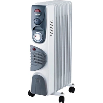 Обогреватель масляный EDSH-77S7F, White, 1500 Вт Edler (2000003382521)