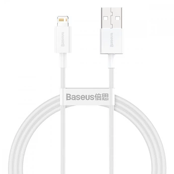 Кабель Baseus Superior Series Fast Charging Lightning 2.4A (1m) white
