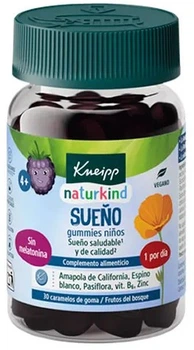 Дієтична добавка Kneipp Natur Kid Sueño 30 жувальних цукерок (4008233176772)