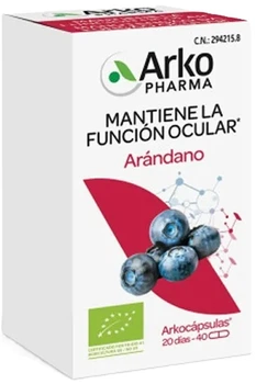 Дієтична добавка Arkopharma Органічна чорниця 40 капсул (3578835710304)
