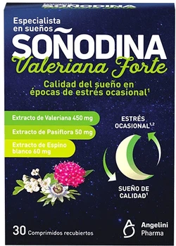 Дієтична добавка Sonodina Valerian Forte 120 таблеток (8470002159945)