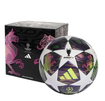 Мяч футбольный Adidas UCL 2026 Budapest league BOX JX9101 FIFA QUALITY 5 размер в подарочной коробке термошов