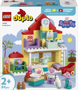 Конструктор LEGO DUPLO Peppa Pig Семейный дом 84 детали (10467)