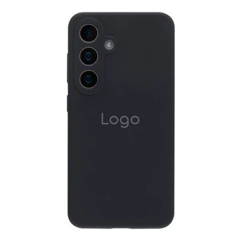 Чохол Liquid Silicone (AA) Full Camera для Samsung Galaxy S25+ 5G (S936) 15.Dark Grey