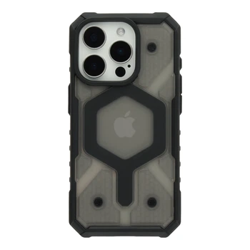 Чохол TPU+PC ArmorHex Magnetic Case для iPhone 15 Pro Max Matte Black