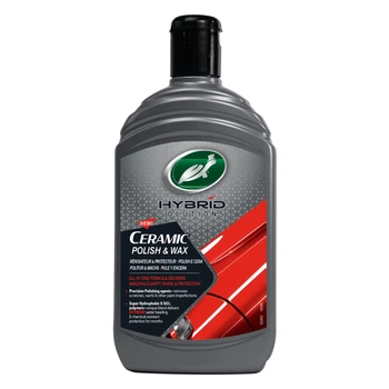 Поставальна паста-реставратор кузова з керамікою Turtle Wax HS Ceramic Polish-n-Wax 500мл (53352)