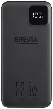 УМБ Brevia 20000mAh LCD 22.5W Black (45220PB)