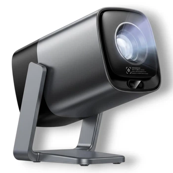 Проектор HOCO DT7 Smart 1080P Full HD, электрическое фокусирование, 190 ANSI, 40–180", Wi-Fi/Bluetooth, LED, серый