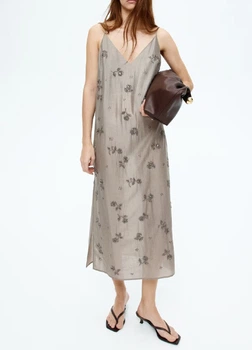 Сукня H&M 10264 Світло-сірий XL