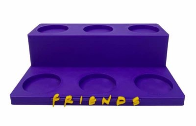 Підставка для Фігурок Friends x McDonald’s / Stand Display / Органайзер для Друзі Макдональдс НФ008