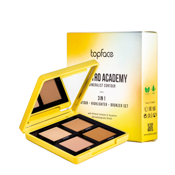 Палетка для контуринга лица Topface Maestro Academy Mineralist Contour № 001
