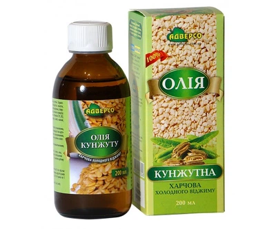 Олія кунжутна харчова холодного віджиму