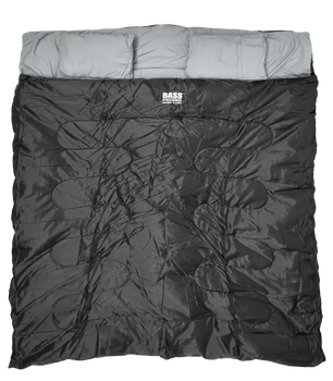 Śpiwór podwójny Bass Polska 220 x 150 cm BH 41996 Czarny (5902067629284)