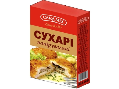 Сухари панировочные Caramix 100г
