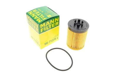 Фільтр масляний Opel Combo 1.4 16V 05- (h=87mm) MANN-FILTER HU 712/8 X