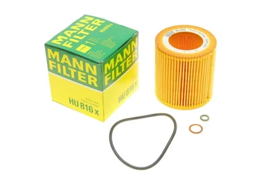 Фільтр масляний BMW 3 (E90/F30)/5 (E60/F10) 05-16 (N52/N53/N20/N55) MANN-FILTER HU 816 X