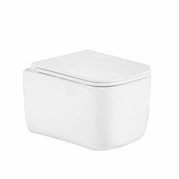 Унітаз підвісний Qtap Gemini Ultra Quiet 485×340×350 мм, White, з сидінням Slim Duroplast / Soft-close / Quick Release