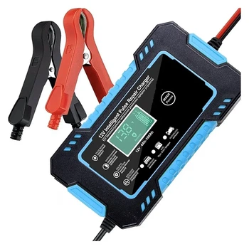Умное зарядное устройство для аккумуляторов 12V 6A с LCD дисплеем и функцией восстановления