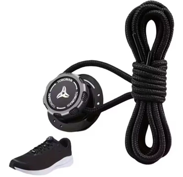 Шнурки без зав’язок з обертовим фіксатором для спортивного взуття Automatic Laces 100 см