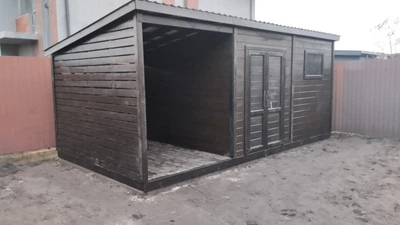 Госпблок Сарай з дерева 3х6м 88749