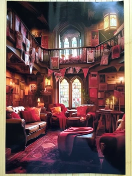 Постер Гарри Поттер Gryffindor а3 15539