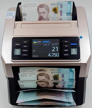 Мультивалютный счетный аппарат для банкнот HARD-CASH Neo — Счетчик купюр с многоуровневой Детекцией подлинности, Проверкой валют и Автоматическим пересчетом денег