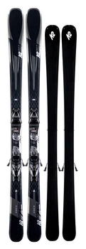 Лижі гірські комплект K2 KONIC 75+M2 10 QKCLK 156см Black/anthracite (10D0009.172.1+10B1013.172.1) (156 см anthracite, black)