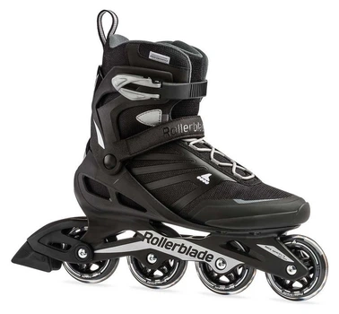 Роликові коньки для дорослих Rollerblade ZETRABLADE M 38 (7US) 240мм Black/silver (07958600) (315мм)