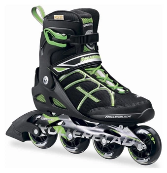 Роликові коньки для дорослих Rollerblade MACROBLADE 80 M 41 (8.5US) 265мм Black/green (07623700 T83) (295мм)