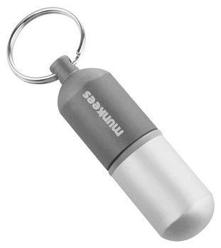 Munkees 3626 брелок Waterproof Capsule Medium grey (3626-GY)