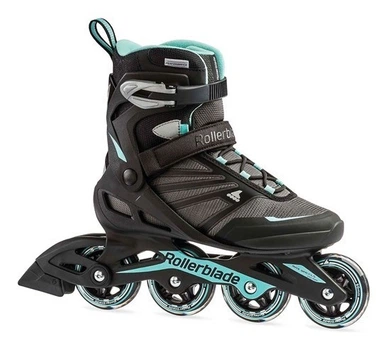 Роликові коньки для дорослих Rollerblade ZETRABLADE W 36.5 (6US) 230мм Black/light blue (7958700821) (230мм)
