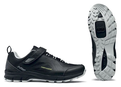 Туфлі велосипедні Northwave ESCAPE EVO M 46 (13.0US) Black/green (80173010) O (297мм black)