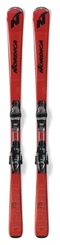 Лижі гірські комплект Nordica SPITFIRE 75 FDT+TP2 COMP10 174см Red/black (0A0248+0C8020SA001) (174 см black, red)