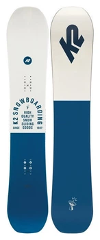 Сноуборд K2 BROADCAST 159 Blue/white (11D0010) O (162 см blue, white)