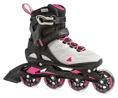 Роликові ковзани для дорослих Rollerblade MACROBLADE 80 W 36.5 (6US) 230мм Cool grey/candy pink (7955300500) (230мм)