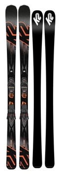 Лижі гірські комплект K2 IKONIC 84+M3 12 TCX LIGHT QUIKCLIK 170см Black/grey/orange (10C0006.242.1+10C1003.142.1) (177 см black/grey, orange)