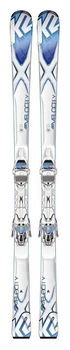 Лижі гірські комплект K2 AMP VELOCITY M3 11+M3 11.0 TC 165см White/blue (1040107.140.1+1041321.140.1) (172 см white/blue)