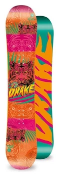 Сноуборд Drake MISTY 146 Orange/pink/turquoise (76241013) (149 см orange, pink, turquoise)